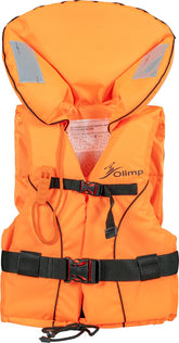 GILET DE SAUVETAGE PROFESSIONNEL OLIMP 100N AVEC SANGLES ET SIFFLET