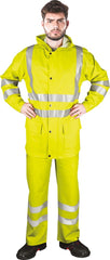 MEN'S HIGH-PERFORMANCE RAIN SET WITH REFLECTIVE SAFETY