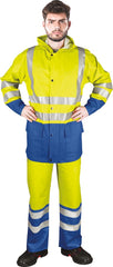 MEN'S HIGH-PERFORMANCE RAIN SET WITH REFLECTIVE SAFETY
