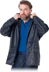 MEN'S ALL-WEATHER VENTILATED RAIN JACKET WITH HOOD
