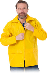 MEN'S ALL-WEATHER VENTILATED RAIN JACKET WITH HOOD