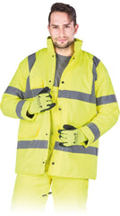 SCHUTZJACKE MIT HOHER SICHTBARKEIT UND ISOLIERUNG