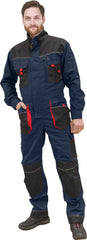 FORMEN DURABLE WORK OVERALLS WITH MULTI-POCKET DESIGN AND REINFORCEMENTS