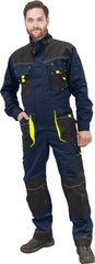 FORMEN DURABLE WORK OVERALLS WITH MULTI-POCKET DESIGN AND REINFORCEMENTS