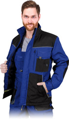 SICHERHEITS-WINTERJACKE FÜR HERREN MIT VERSTÄRKTER POLSTERUNG