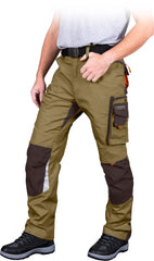 NEW AGE MEN'S DURABLE WORK TROUSERS WITH KNEE PAD POCKETS