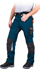 NEW AGE MEN'S DURABLE WORK TROUSERS WITH KNEE PAD POCKETS