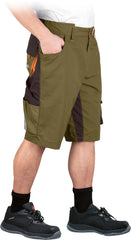 KRÓTKIE SPODNIE OCHRONNE NEW AGE Z KIESZENIAMI - MĘSKIE