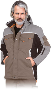 ISOLIERTE SCHUTZJACKE AUS CANVAS FÜR HERREN