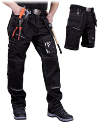 PANTALON DE TRAVAIL CONVERTIBLE 2 EN 1 L.HOLLMAN