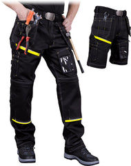 PANTALON DE TRAVAIL CONVERTIBLE 2 EN 1 L.HOLLMAN