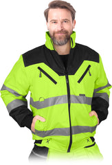 HIGH-VISIBILITY INSULATED WORK JACKET FOR TECHNICAL STAFF