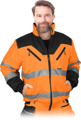 HIGH-VISIBILITY INSULATED WORK JACKET FOR TECHNICAL STAFF