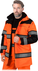 ISOLIERTE SCHUTZJACKE FÜR BAU UND SICHERHEITSDIENSTE