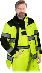 ISOLIERTE SCHUTZJACKE FÜR BAU UND SICHERHEITSDIENSTE