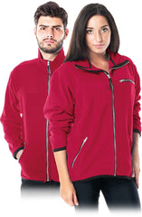 HIGH-QUALITY POLYESTER FLEECE JACKET WITH ZIP POCKETS