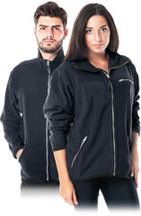HIGH-QUALITY POLYESTER FLEECE JACKET WITH ZIP POCKETS