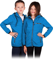 KINDER-FLEECEJACKE MIT HOCHWERTIGEM POLARFLEECE UND REISSVERSCHLUSS