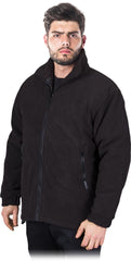 FUNKTIONALE THERMO-FLEECEJACKE MIT REIßVERSCHLUSS UND TASCHEN