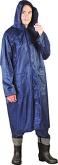 PŁASZCZ PRZECIWDESZCZOWY Z KAPTUREM I WENTYLACJĄ, 100% POLIESTER/PVC