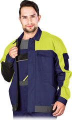 DURABLE MEN'S WORK JACKET WITH VENTILATION AND MULTI-POCKETS
