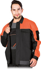 DURABLE MEN'S WORK JACKET WITH VENTILATION AND MULTI-POCKETS