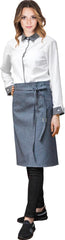 UNISEX DENIM WORK APRON WITH POCKETS, ADJUSTABLE FIT, 90X60 CM