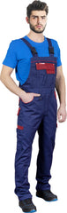SCHUTZ-LATZHOSE FOREST FÜR HERREN, POLYESTER-BAUMWOLLMISCHUNG