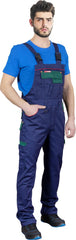 SCHUTZ-LATZHOSE FOREST FÜR HERREN, POLYESTER-BAUMWOLLMISCHUNG