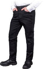 PANTALON DE TRAVAIL FLEXIBLE EN POLYESTER ET COTON