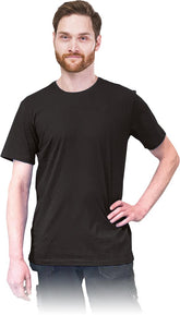 T-SHIRT MĘSKI Z BAWEŁNY, PODWÓJNE PRZESZYCIE, IDEALNY NA CO DZIEŃ