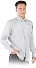 CHEMISE ÉLÉGANTE HOMME MANCHES LONGUES AVEC ÉPAULETTES