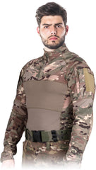 HERREN LANGARM-FUNKTIONSSHIRT TACTICAL GUARD MIT REIßVERSCHLUSS