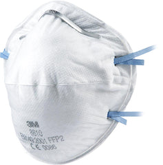 3M SERIES 8000 FFP2 CUPPED RESPIRATOR MASK FOR DUST & FOG PROTECTION