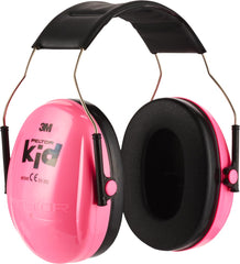 3M PELTOR KID NEON PINK EAR MUFFS FOR CHILDREN, SNR=27 DB