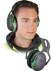 OCHRONNE NAUSZNIKI 3M PELTOR X1A Z PAŁĄKIEM NAGŁOWNYM - LEKKIE, SNR=27 DB