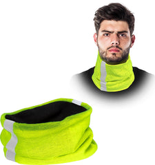REFLECTIVE POLAR FLEECE NECK GAITER - VERSATILE OUTDOOR WEAR