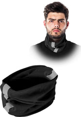 KOMIN OCHRONNY Z ODBLASKOWYM PASEM DO AKTYWNOŚCI OUTDOOROWYCH