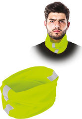 KOMIN OCHRONNY Z ODBLASKOWYM PASEM DO AKTYWNOŚCI OUTDOOROWYCH