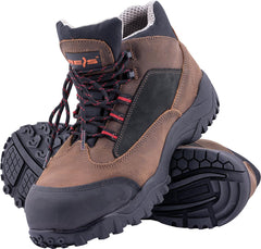 BOTTES DE SÉCURITÉ REIS S3 SRC HRO - SANS MÉTAL, EN CUIR DE HAUTE QUALITÉ
