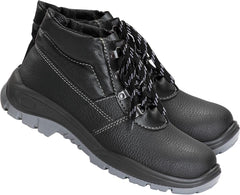 CHAUSSURES DE SÉCURITÉ EN CUIR AVEC EMBOUT EN ACIER, NORMES EN20345