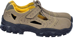 NEW BRENTA VENTILATED SAFETY SANDALS WITH SUEDE LEATHER