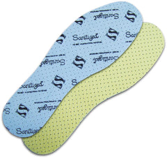 SANITIZED ANTIBACTERIAL WOMEN'S SHOE INSERTS FOR FRESH, ODOR-FREE COMFORT