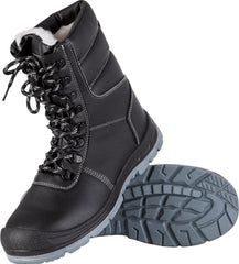 BOTTES DE TRAVAIL ISOLÉES NORDREIS EN CUIR, CATÉGORIE S3 SRC