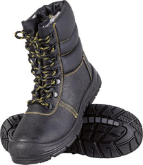 BOTTES DE TRAVAIL ISOLÉES EN CUIR DE BOVIN AVEC EMBOUT DE PROTECTION