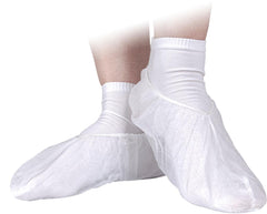 100-PACK POLYPROPYLENE DISPOSABLE SOCKS FOR HYGIENIC APPLICATIONS