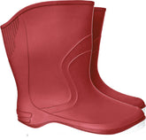 RAINBOW WOMEN'S ANKLE-HEIGHT PVC WELLIES IN TRENDY COLORS