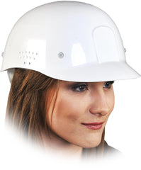 LIGHTWEIGHT HDPE INDUSTRIAL SAFETY HELMET WITH ADJUSTABLE FIT