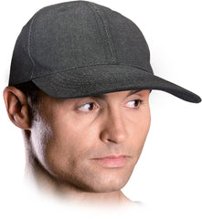 PREMIUM COTTON CAP WITH ADJUSTABLE VELCRO AND RIGID PEAK
