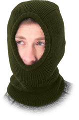 WÄRMEISOLIERENDE BALACLAVA FÜR SCHUTZHELM, 100% ACRYL